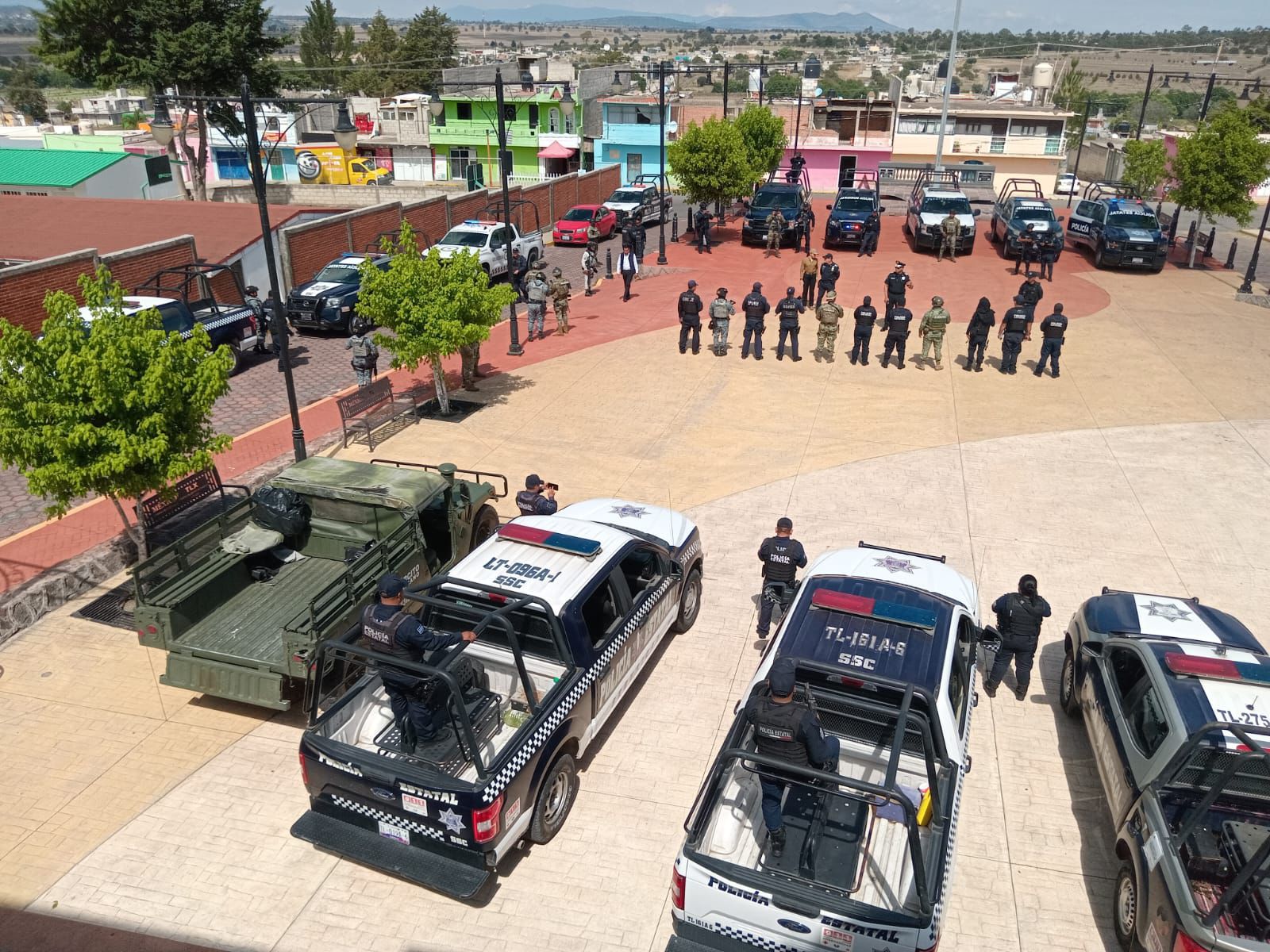 Gobierno estatal refuerza seguridad en Atlangatepec con operativo Cero Tolerancia